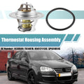 Thermostat Housing Assembly Replacement for Volkswagen Metal Plastic (2011–2018)