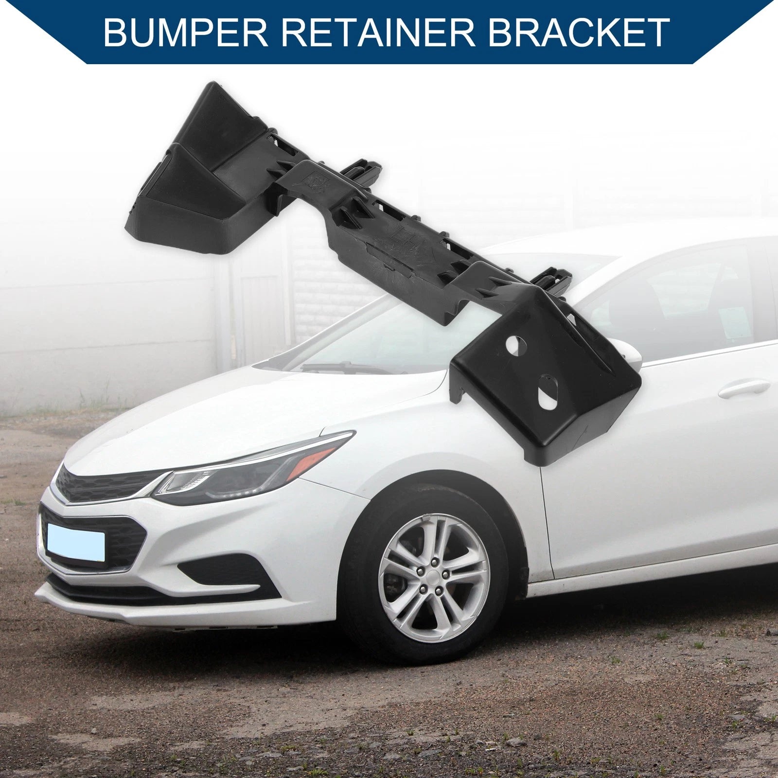 Left Front Bumper Support Bracket Replacement for Chevrolet Cruze (2011–2016)