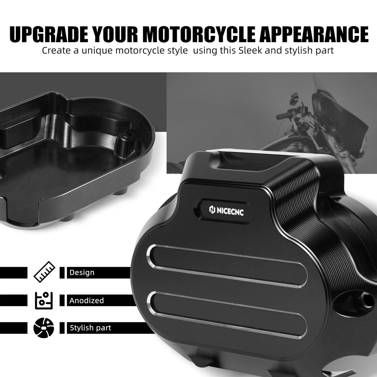 Billet Side Transmission Cover Guard for Harley Street Glide Special (2017–2020)