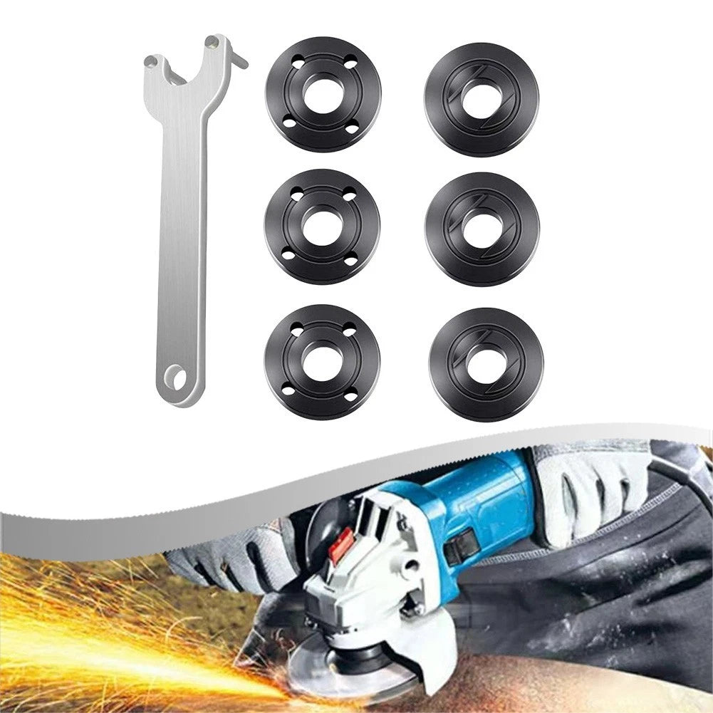 7pcs Wrench Set for Type 100 Angle Grinders and Polishers