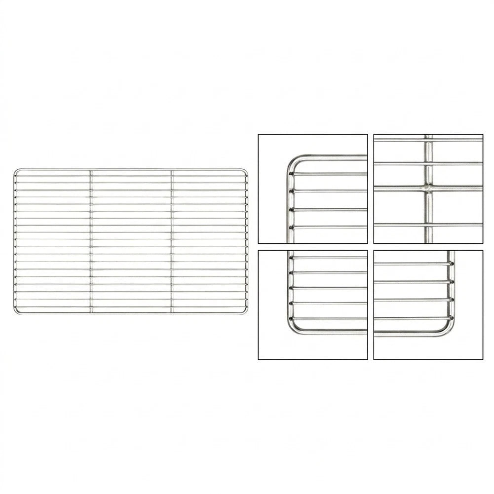 2X Stainless Steel Grill Grates for Reliable Grill
