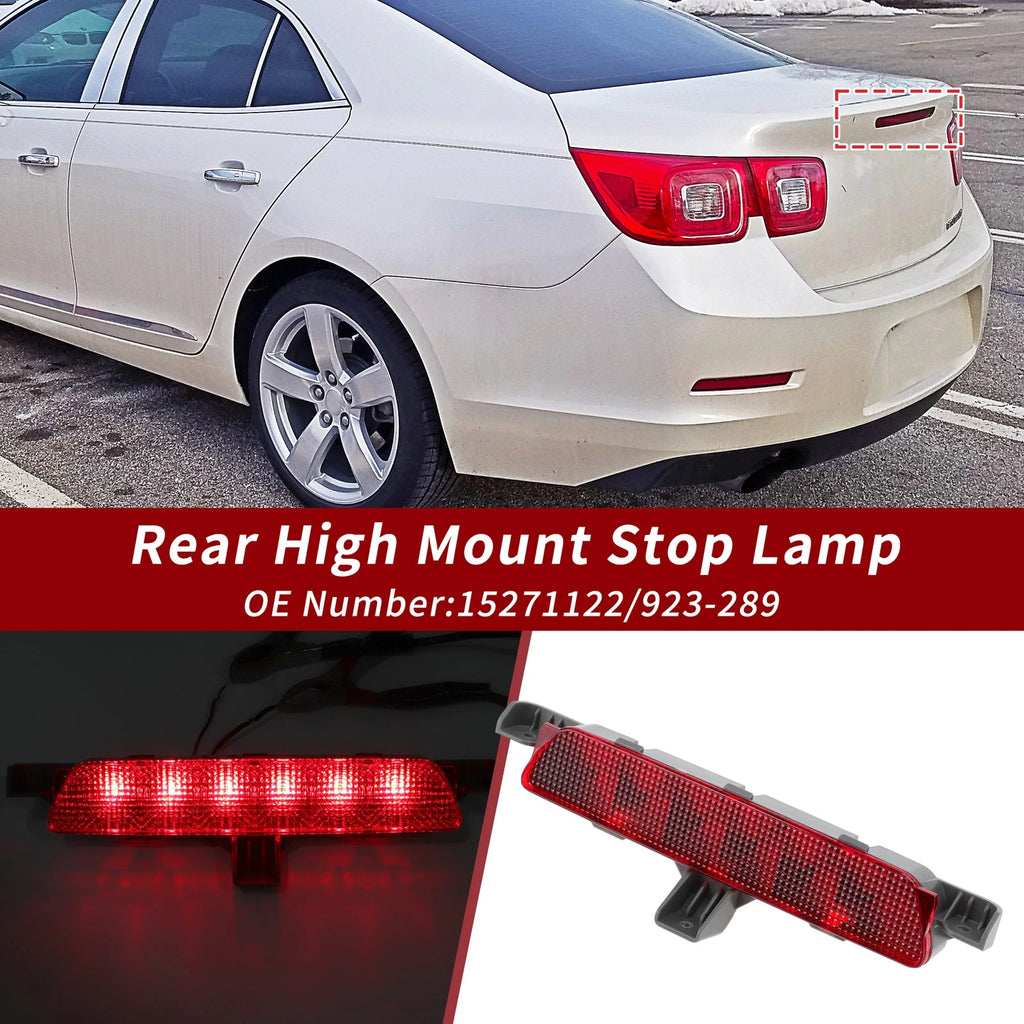 Third Brake Light High Mount LED Replacement for Chevrolet Malibu (2008–2012)
