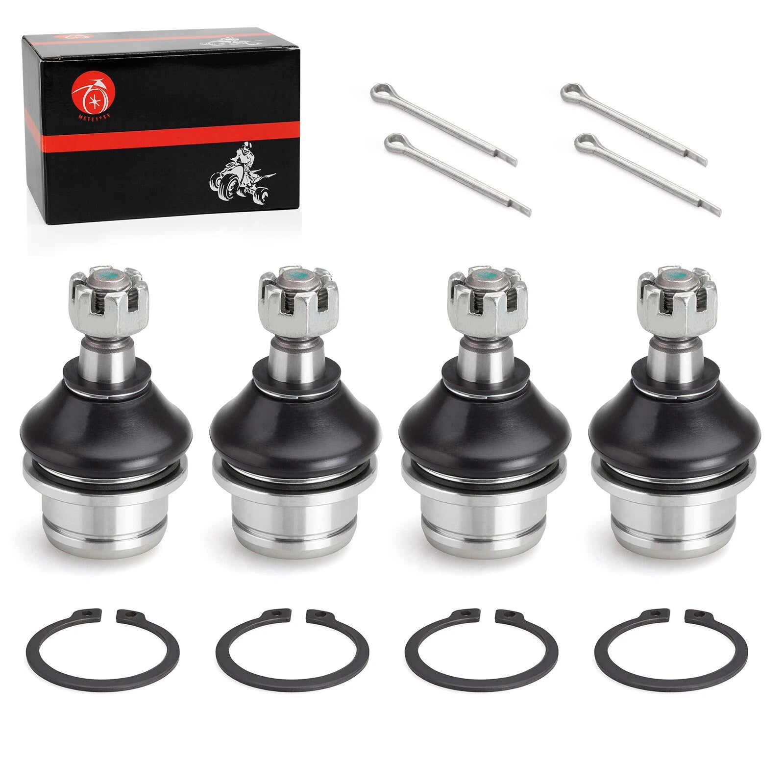 Upper Lower Ball Joints for Kawasaki Prairie 360, Brute Force 650/700, KFX700 (2000–2023)