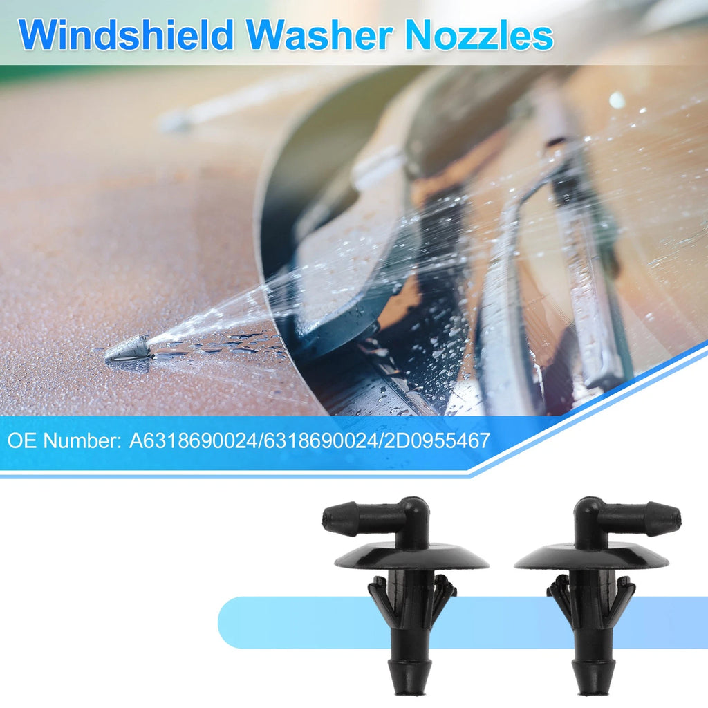 Windshield Washer Nozzle Replacement for Mercedes-Benz Vito W639 (2004–2014)