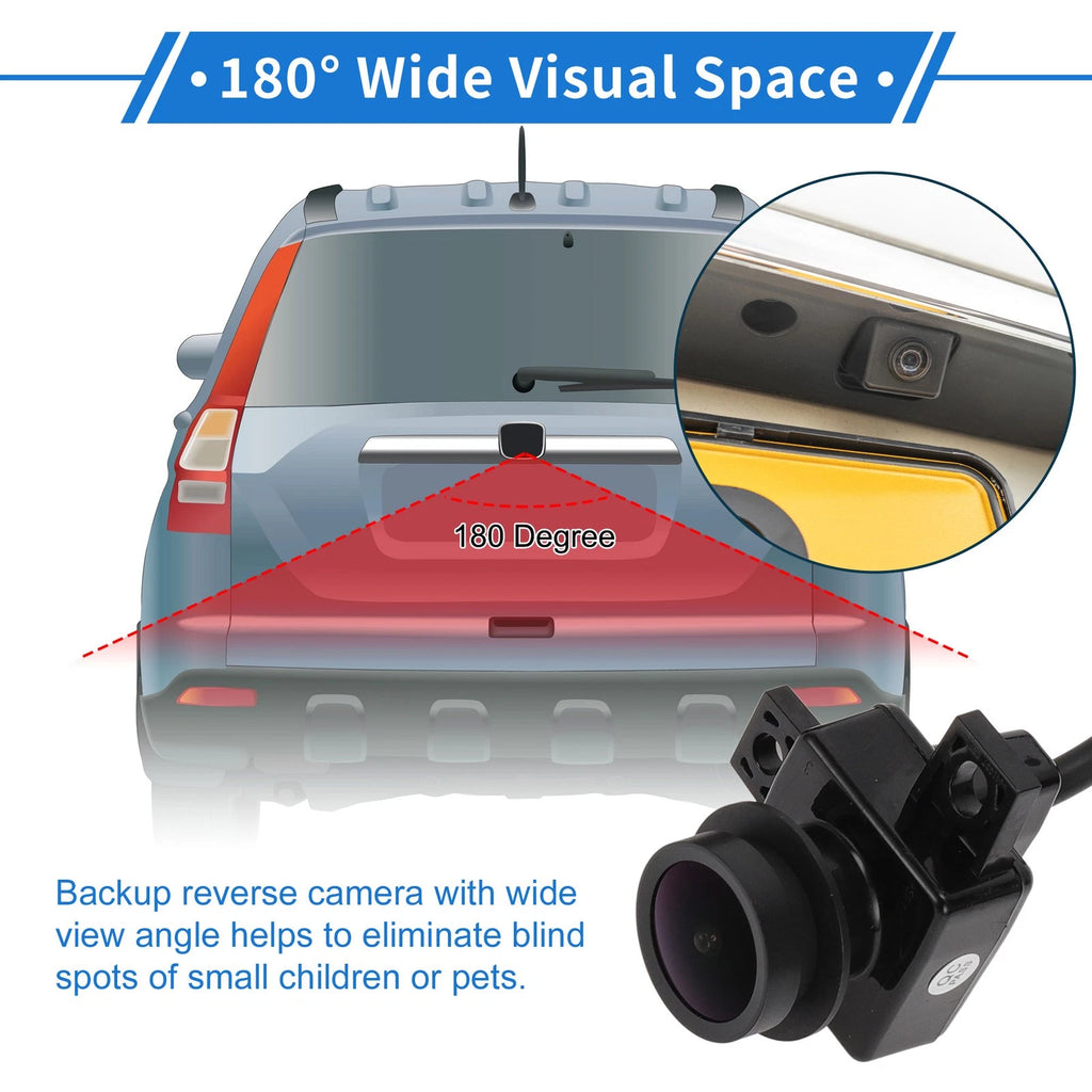 Rear View Camera for Dodge Ram 1500 Pickup (120-180°)