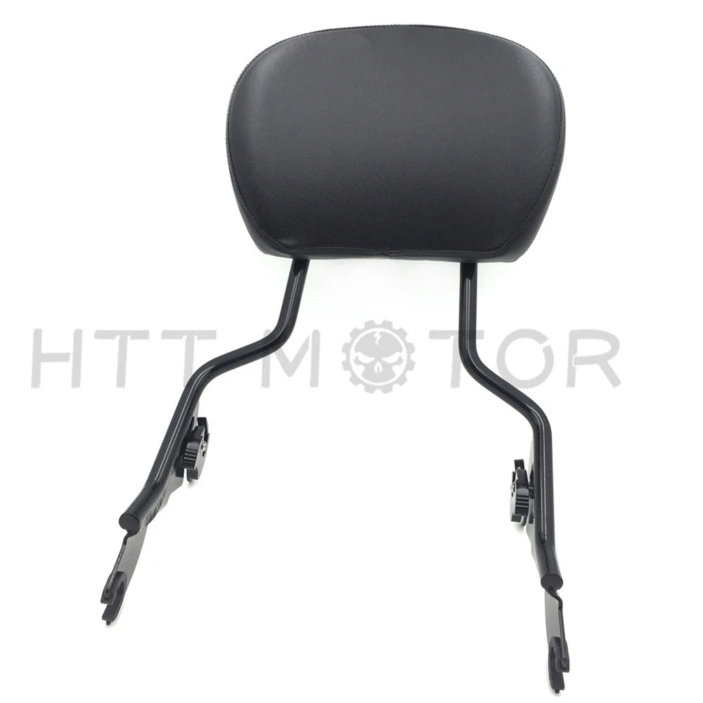 Black Backrest Sissy Bar for Harley Electra Glide Road King (2009–2021)