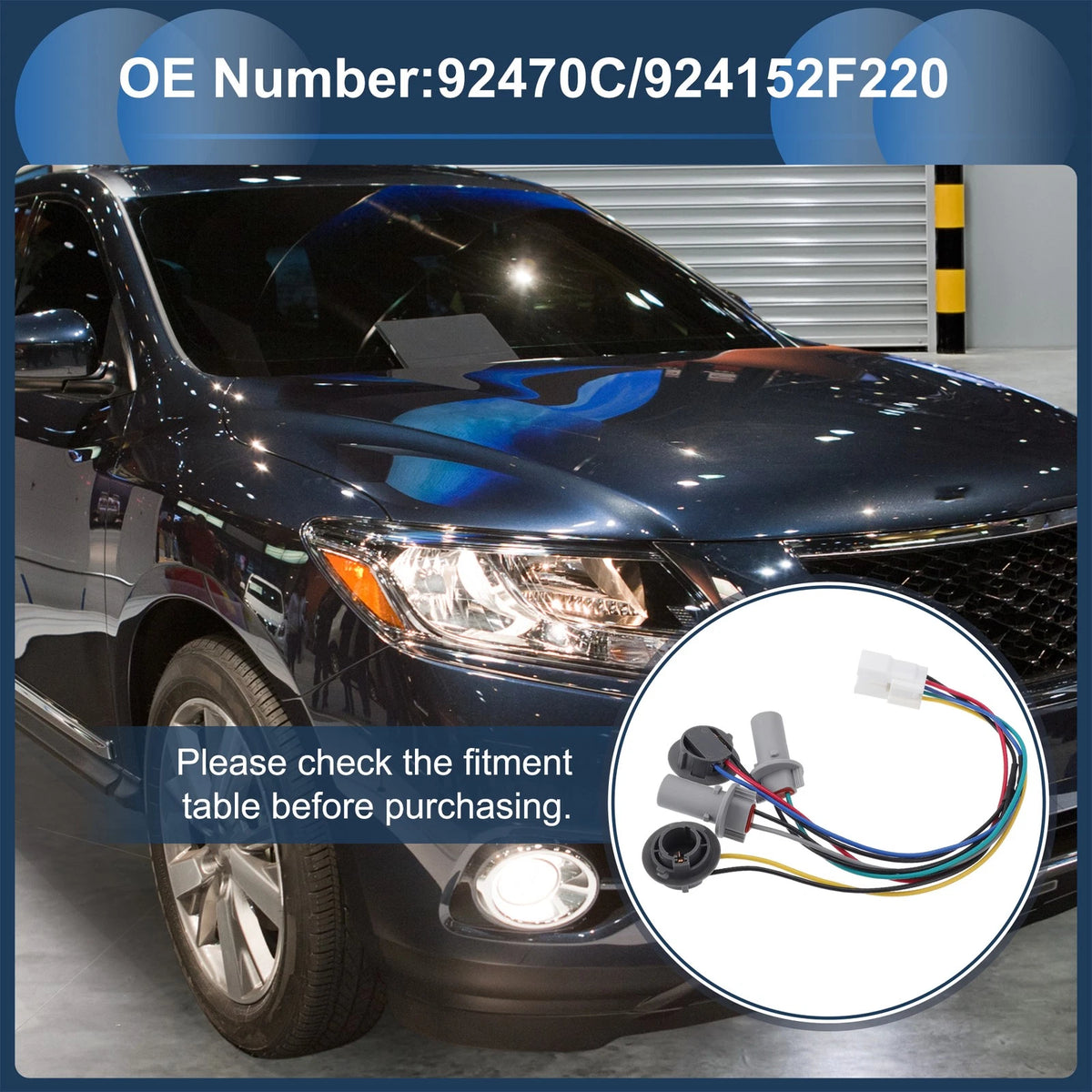 Headlight Wiring Harness Assembly for Kia Spectra5 (2005–2009)