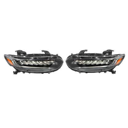 LED Headlights for Honda Accord (2021–2022) Black Housing Left+Right