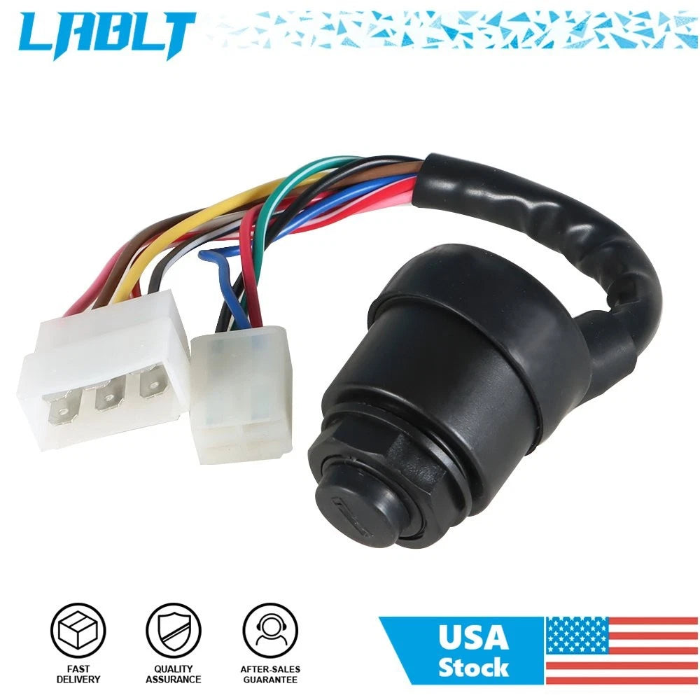 Ignition Switch with Keys for Yamaha Golf Cart G1 (1979–1989)