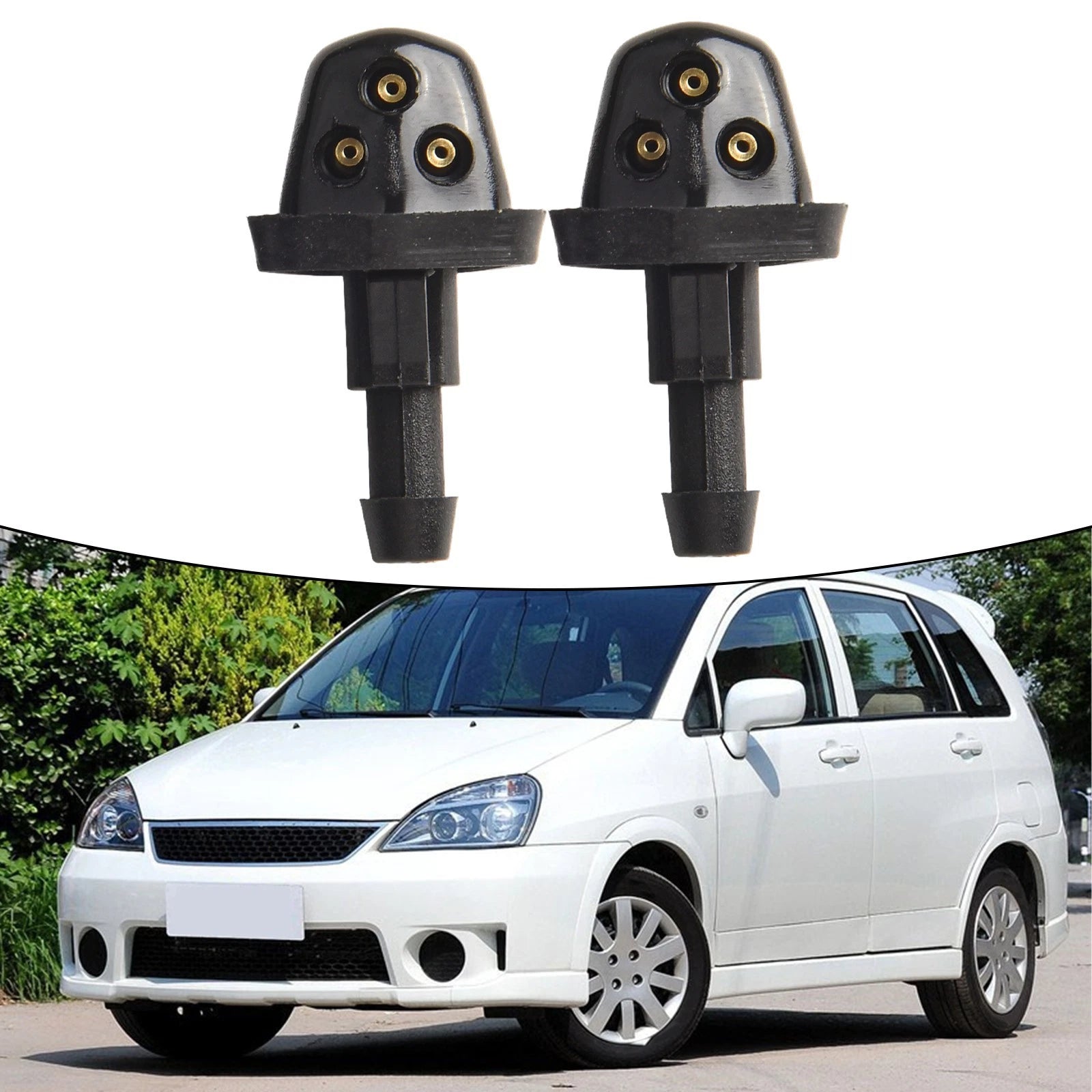 Front Windshield Washer Wiper Spray Nozzle for Suzuki