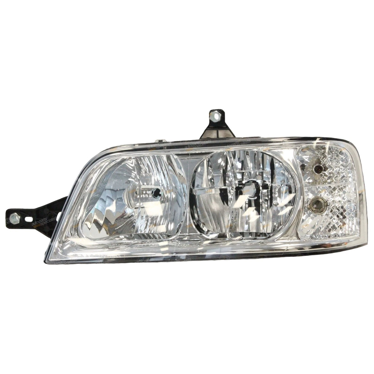 LH Clear/Chrome Halogen Headlight for Fiat Ducato (2002–2007)