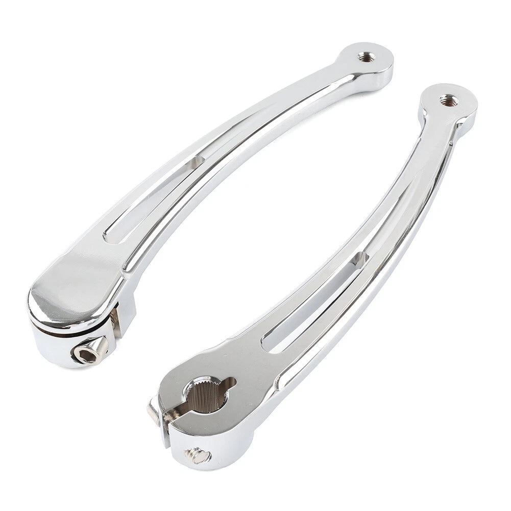 CNC Heel Toe Shifter Shift Lever Chrome for Harley Touring (1984–2019)