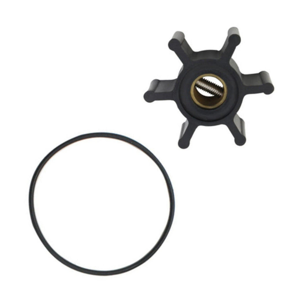 Impeller with O-ring for Yanmar 2GM20 3GM30 3YM20 (128990-42200, Jabsco 653-0001)
