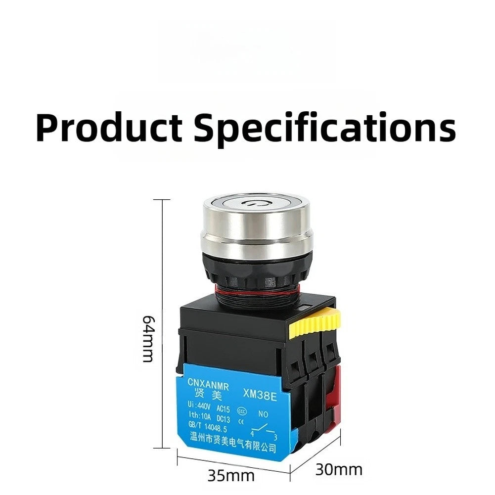 22mm Push Button Switch for Easy Installation Control Panel