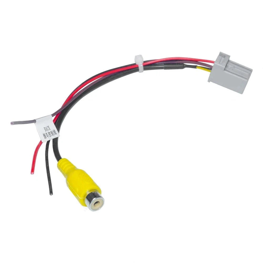 8Pin Rear Camera Video Plug Adapter RCA Cable For 14-20 Mitsubishi Factory Radio
