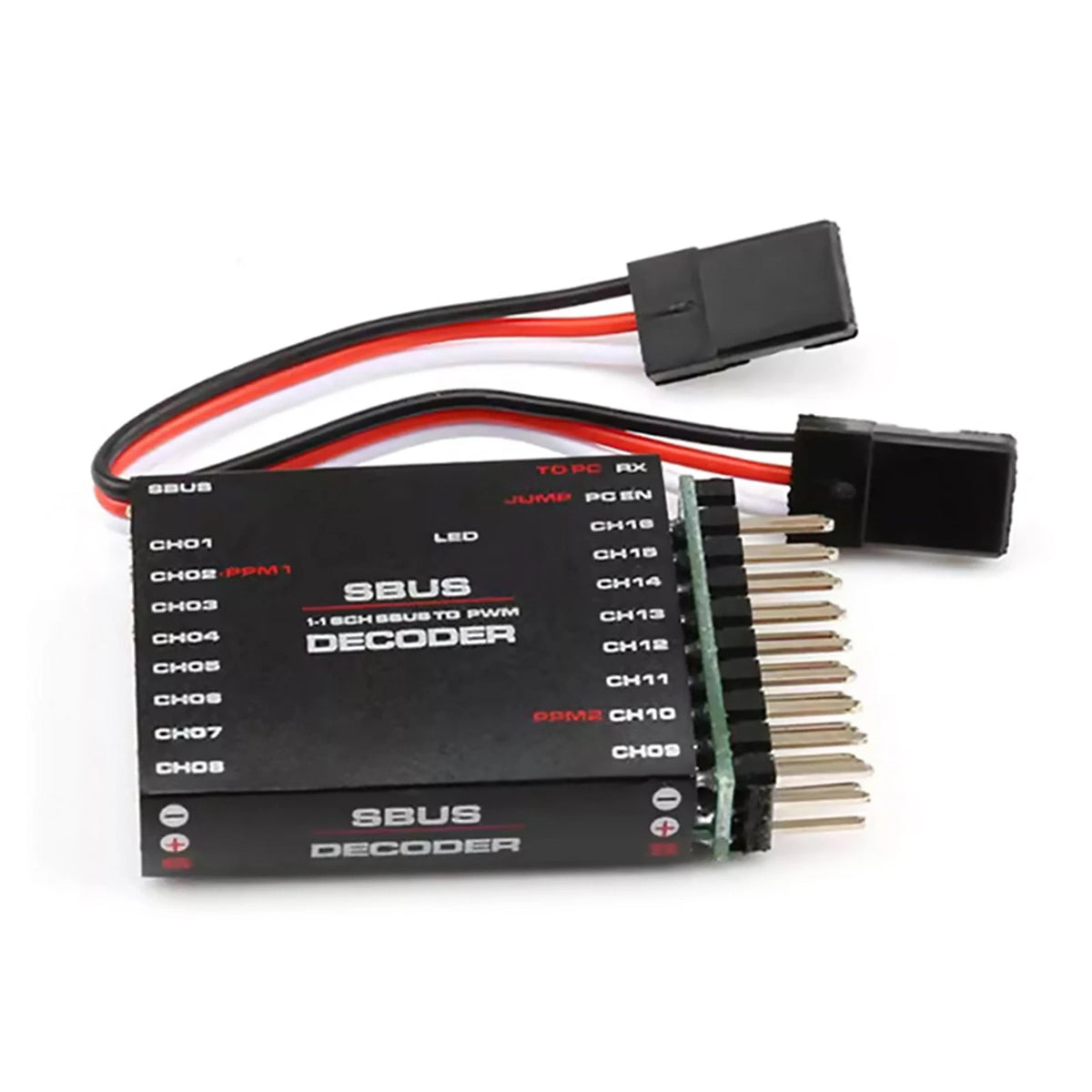 SBUS to PWM/PPM Decoder for Futaba Frsky Transmitter (16CH)