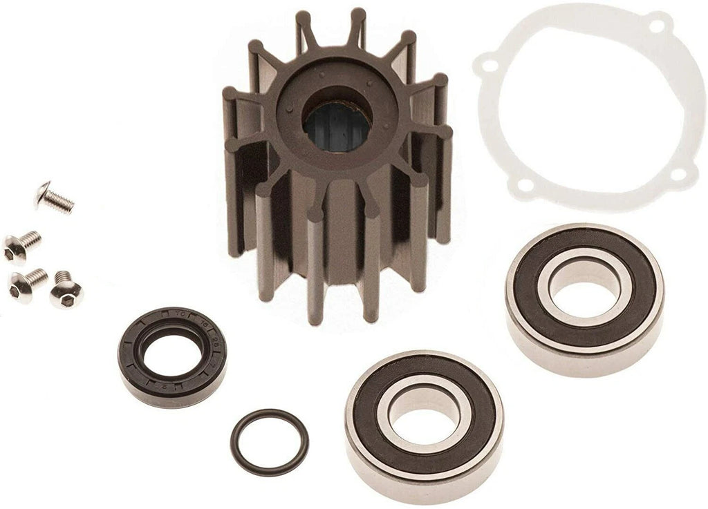 Sea Water Pump Repair & Impeller Kit for Johnson F6B-9 (09-812B-1, 10-24232-1, 18-3089)