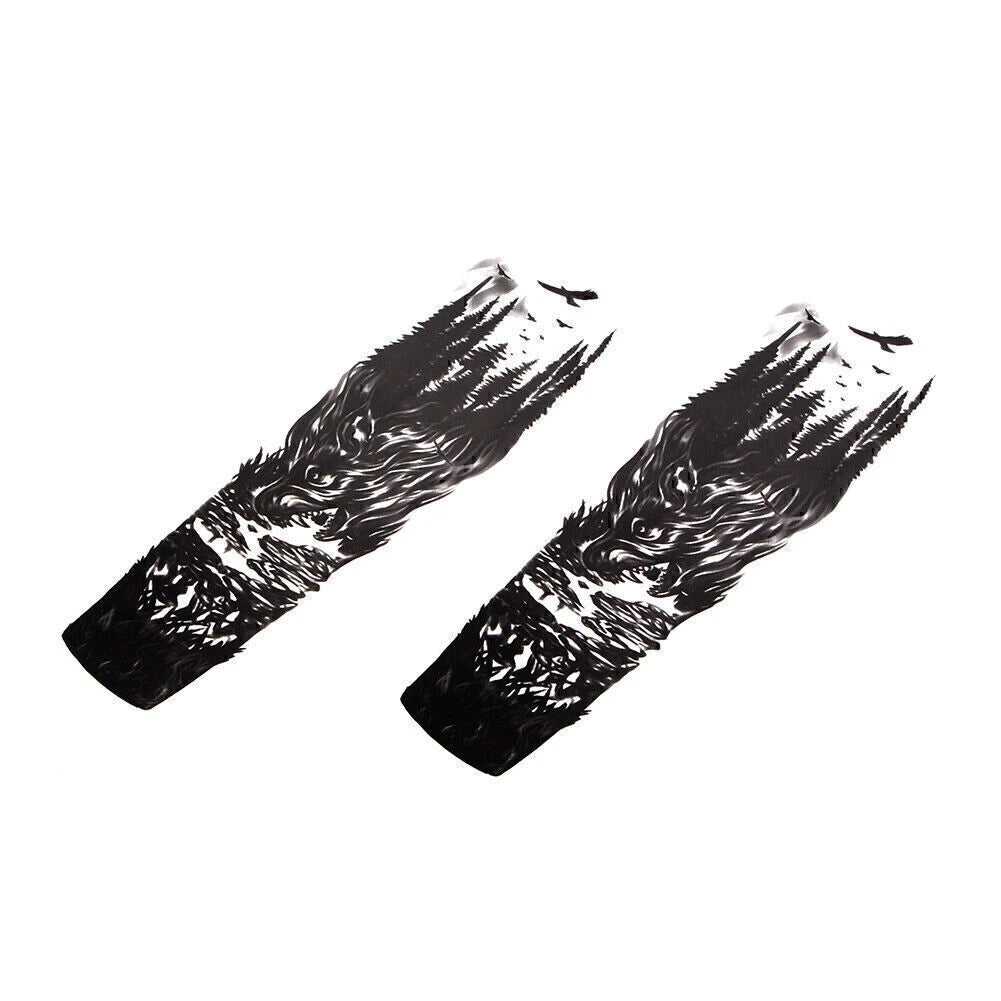 PVC Custom Front Fork Skull Decal Stickers for Harley Yamaha