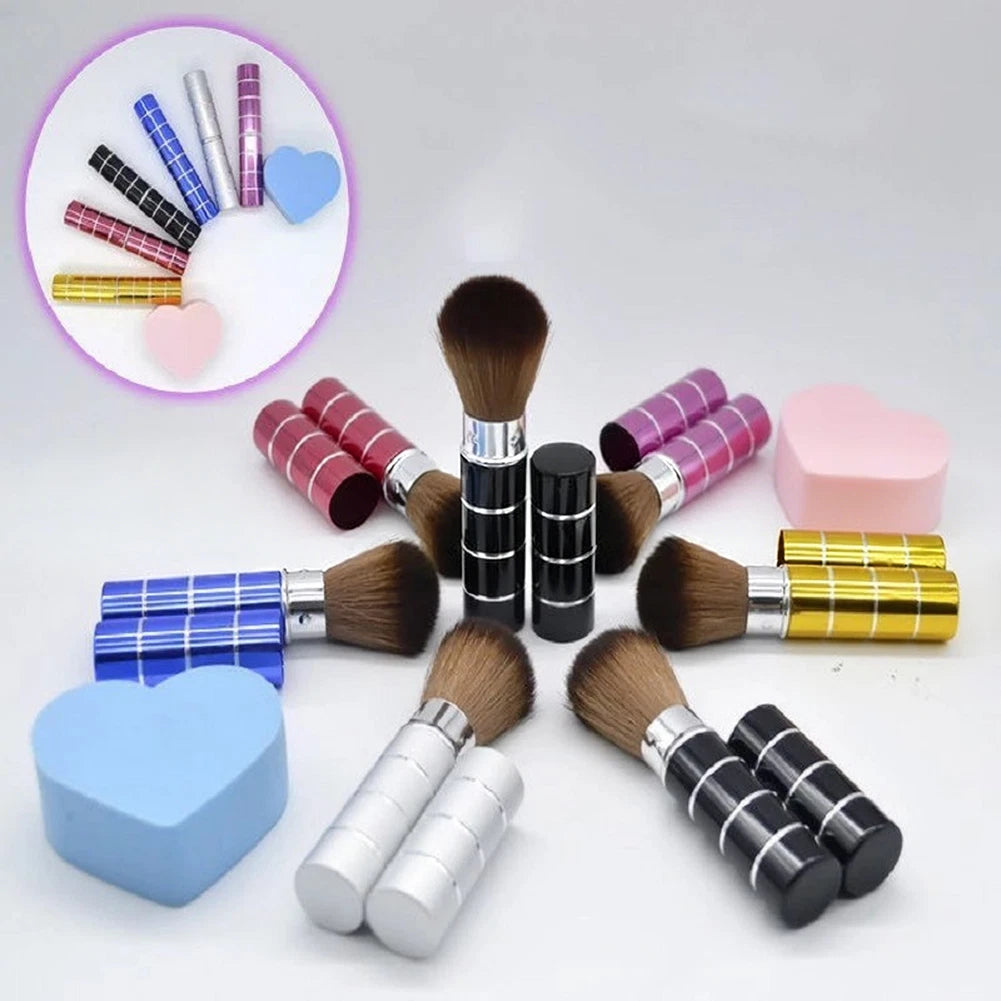 Retractable Blush Brush for Makeup (9.2cm)