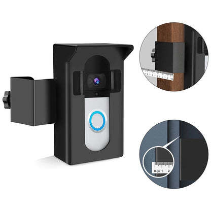 Adjustable No Drill Holder for Ring Doorbells Secure Installation
