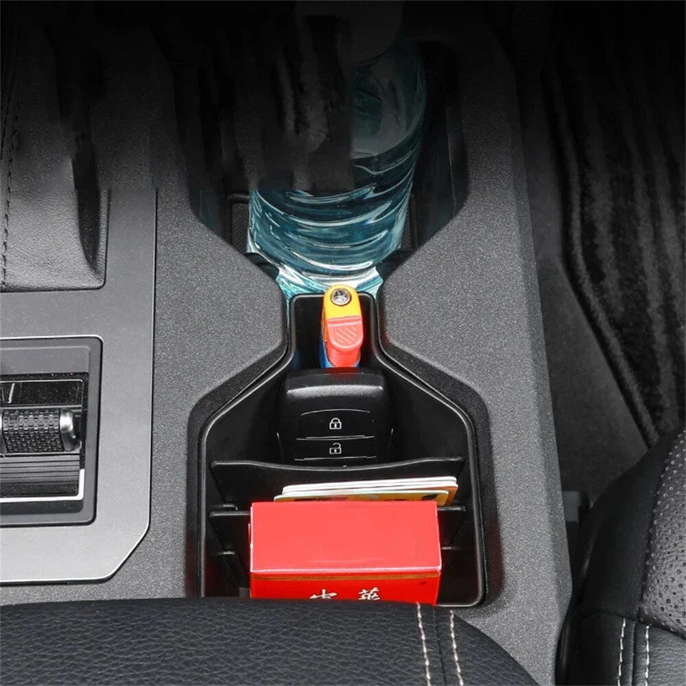 Center Water Cup Holder Storage Box for Toyota Land Cruiser LC250/Prado (2024-2025)