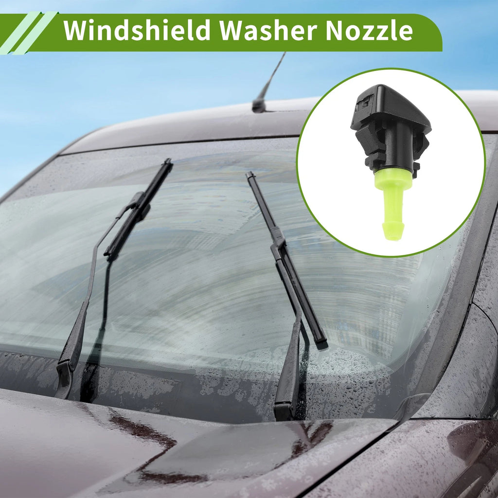 Windshield Washer Nozzle with Hose Connector for Dodge (2007–2018)