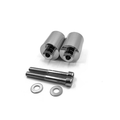 Chrome Frame Sliders Crash Protectors for Yamaha FZ6/FZS600/FZ6N (2004–2012)