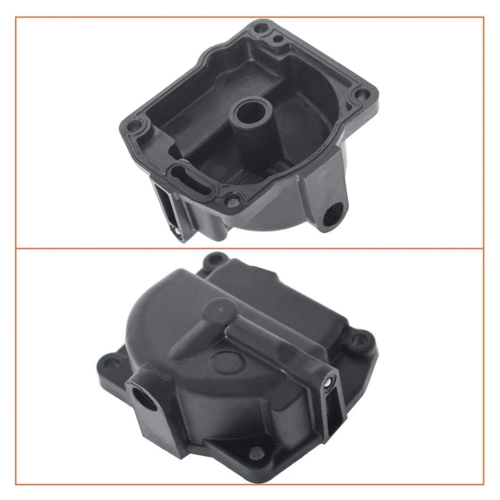 2X Carburetor Float Bowl Chamber for Johnson Evinrude (433000, 766418, 343870)