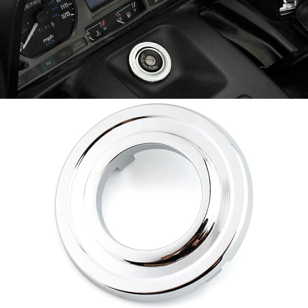 Key Ignition Switch Accent Grommet for Honda Goldwing GL1500 (1988–2000) ABS Chrome