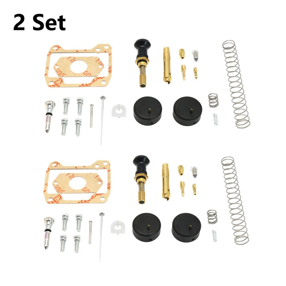 2X Carburetor Repair Kit for Honda CB350 CB360 CL350 SL350 (1970–1978)