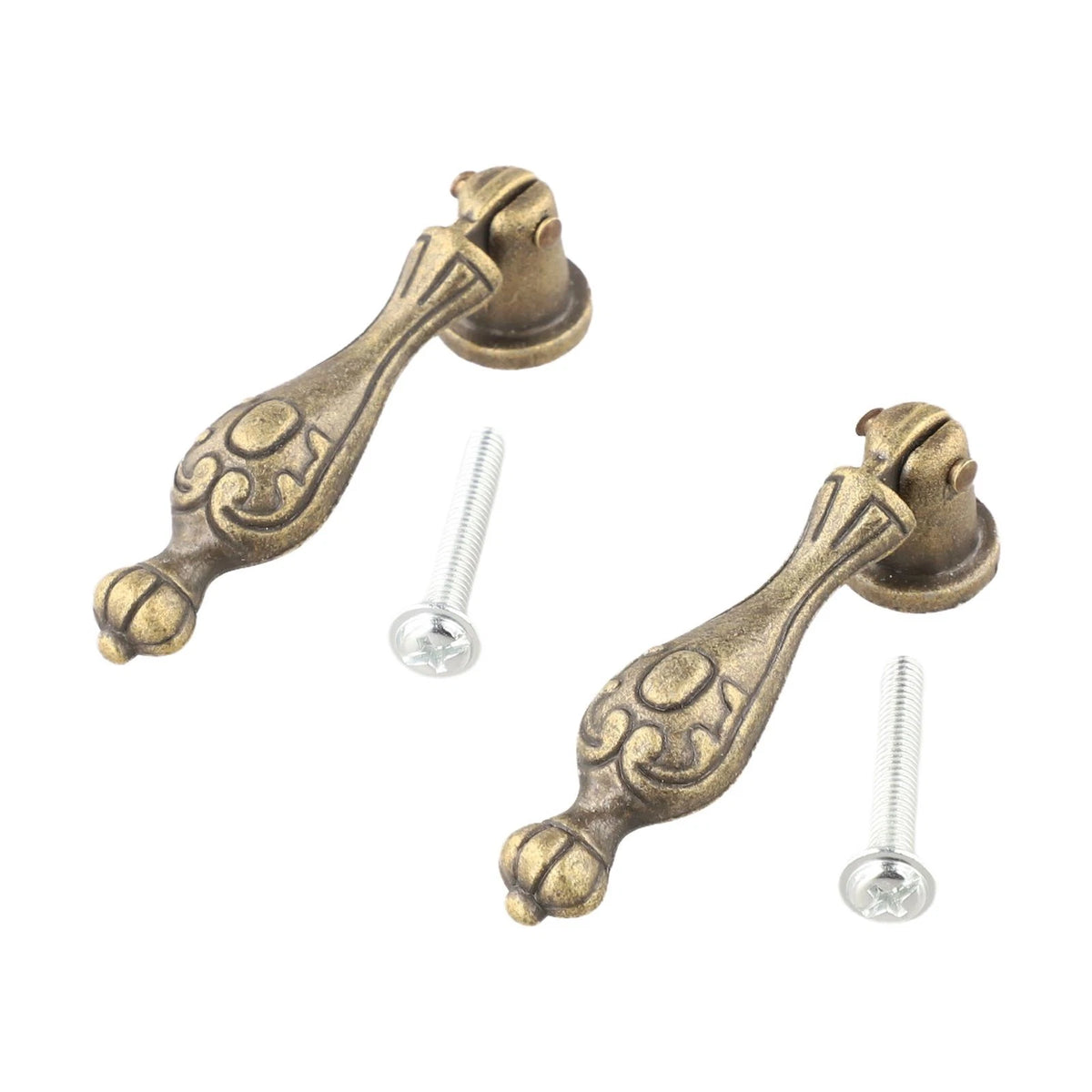 Elegant Antique Handle for Cabinets and Drawers (Vintage Bronze)
