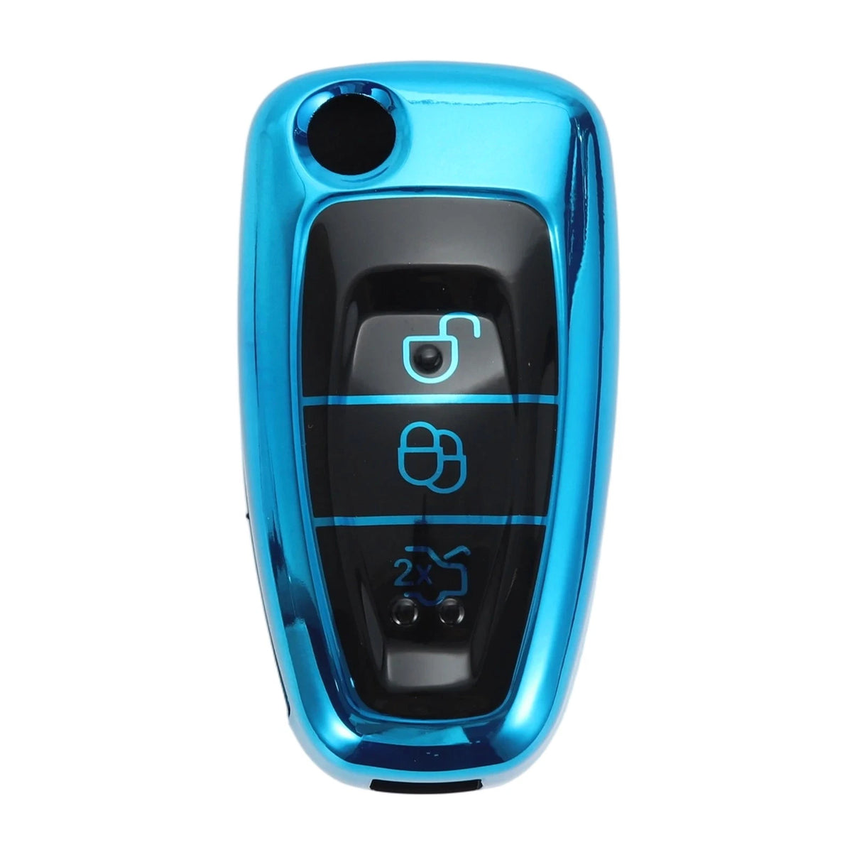 TPU Silicone Car Key Case for Ford Mondeo (3 Buttons)