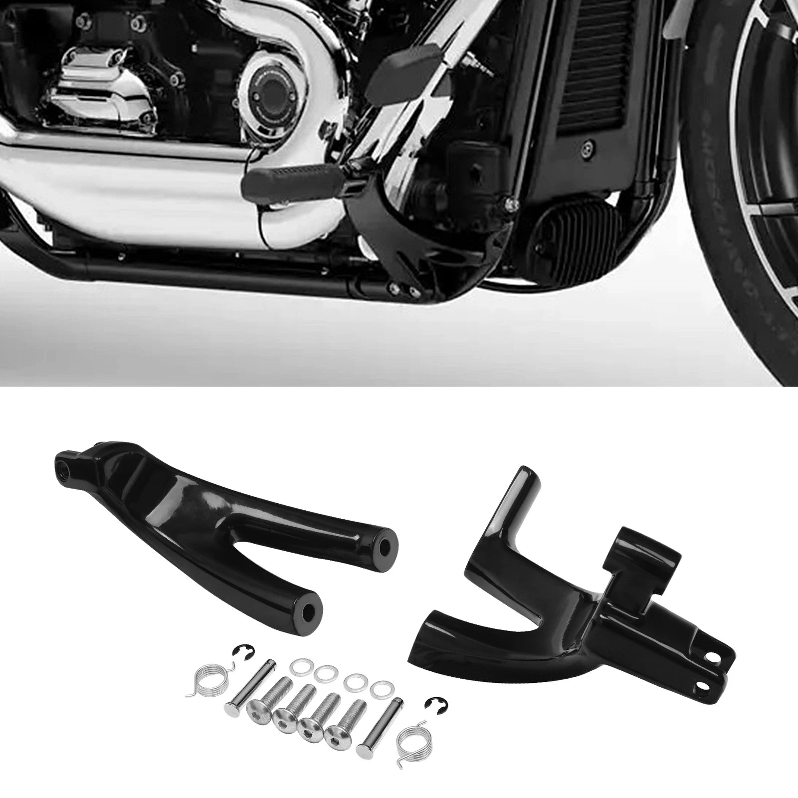 Footpeg Bracket for Harley SFLSB FXFB FXFBS FXBR (2018–2023)