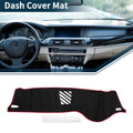 Dashboard Dash Cover Mat Replacement for BMW 5 Series F10 F11 2010-2017