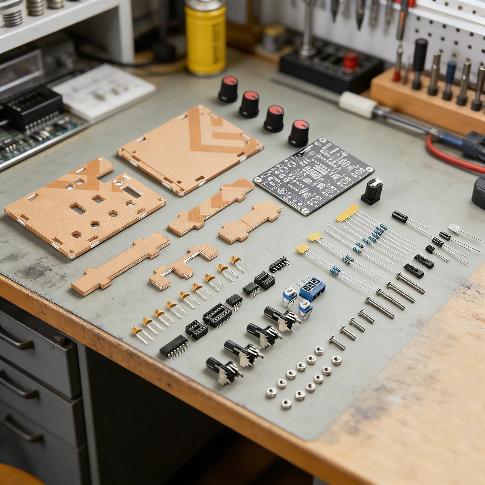 Low Distortion Sine Wave Signal Generator DIY Kit with Adjustable Bias
