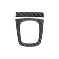 2X Carbon Black Gear Shift Panel Trim for Audi Q3 (2013–2018)