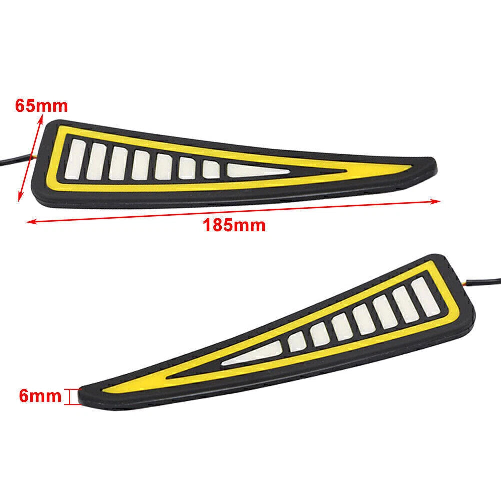 2X DRL LED Daytime Running Light for Universal Fit (2010–2023)
