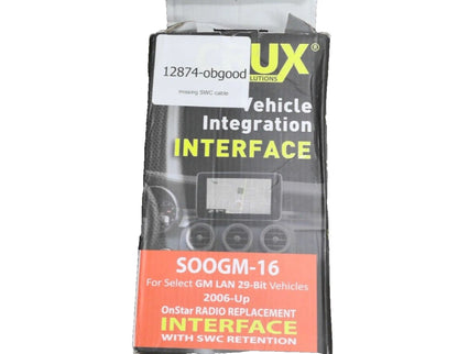 Crux SOOGM16 OnStar Radio Replacement for GM Vehicles (2006–2017)