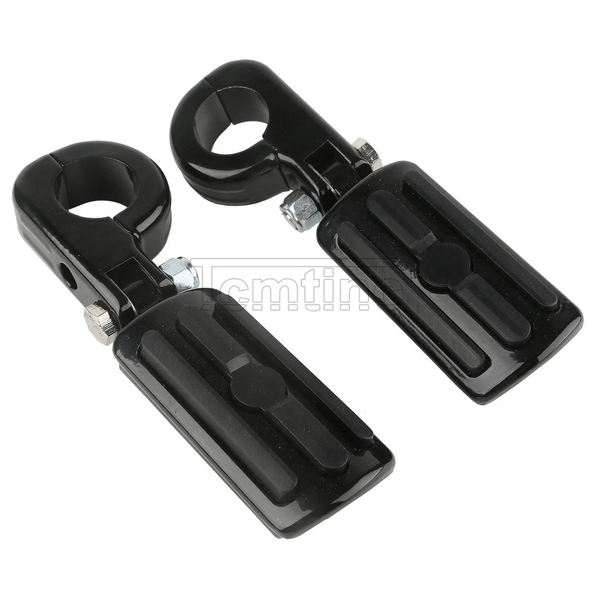 1 1/4" Engine Guards Foot Pegs Mounting Clamps for Harley (Year Range)