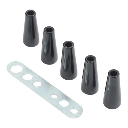 6PCS Gasless Nozzles for MIG Welder with Safety Insulation Features