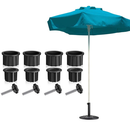 12pcs Umbrella Stand Replacement Parts for Secure Outdoor Installation