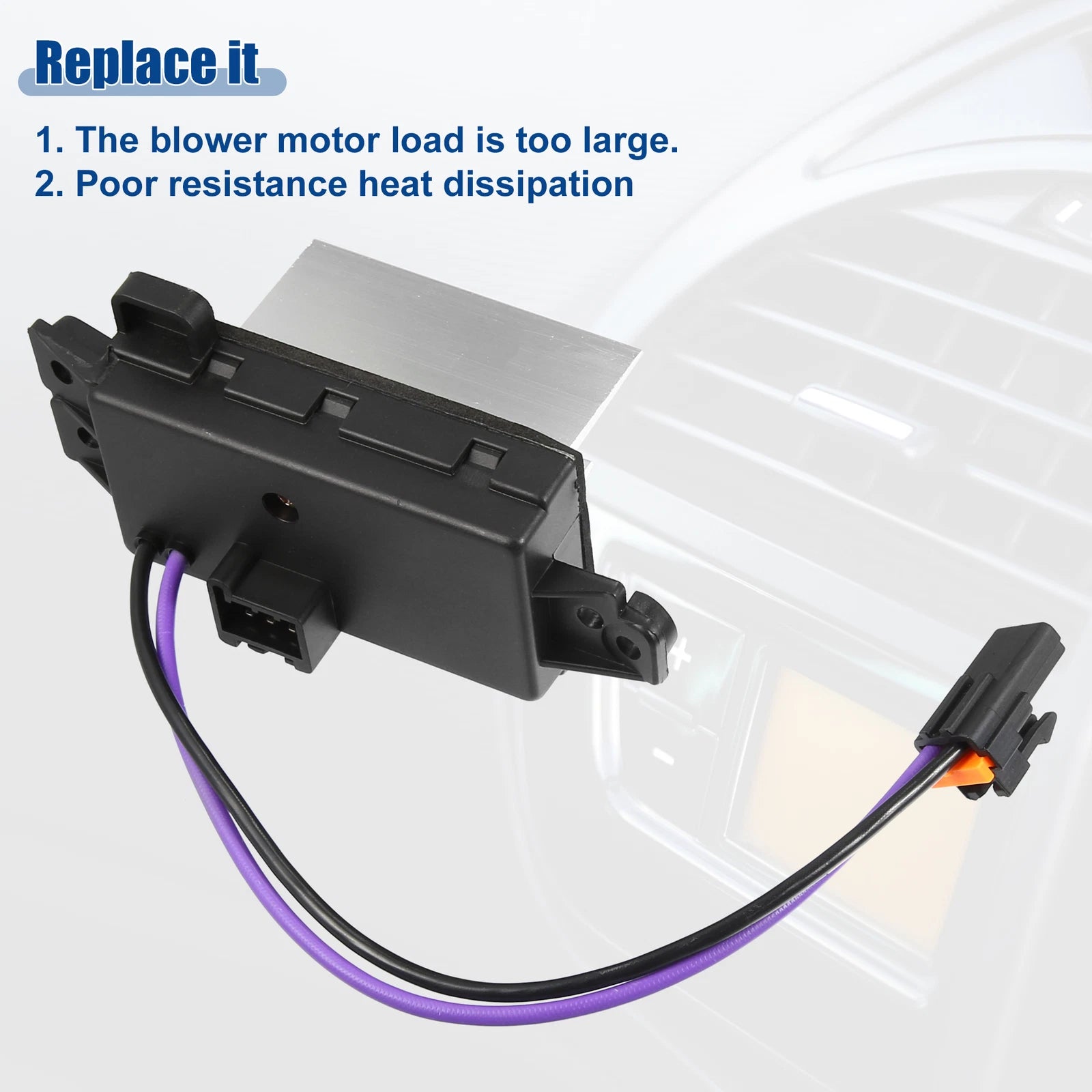 Radiator Cooling Fan Control Module for Chevrolet Trailblazer (2003–2008)