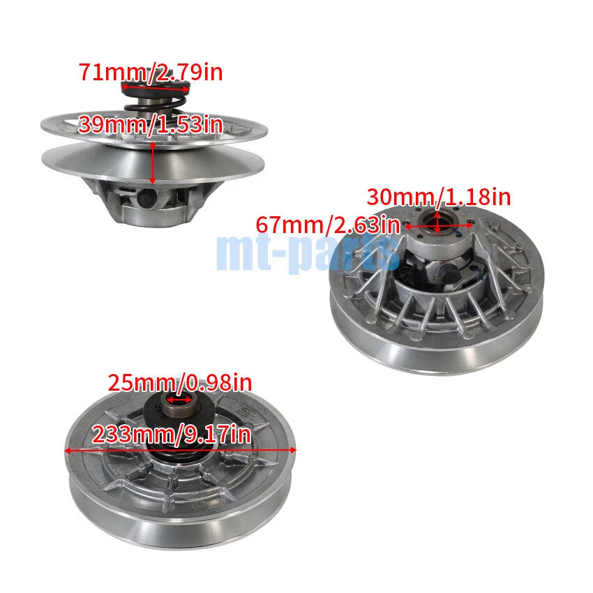 Driven Sheel Sub-Assy for Massimo UTV T-BOSS 750 / T-BOSS 750X (2017–2023)