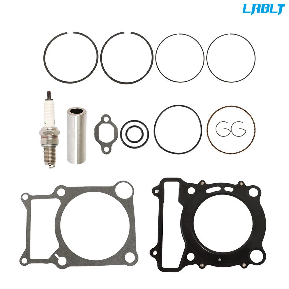 Engine Cylinder Piston Gasket Kit for Yamaha Kodiak 400, Grizzly 400 (1993–2006)