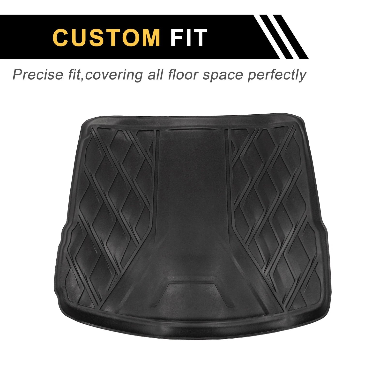 Cargo Liner Rear Trunk Mat for Porsche Macan (2015–2024) Diamond Pattern