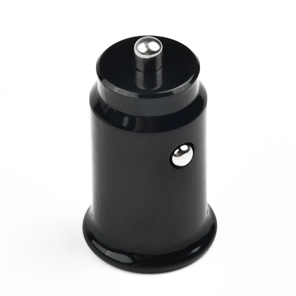 2 Way Dual USB Fast Car Charger Socket Adapter for Vehicles (12V)