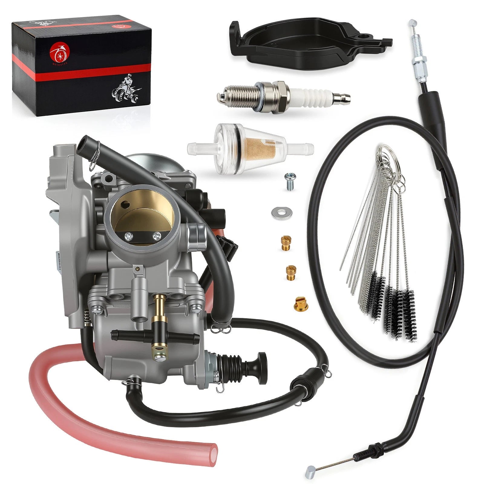 Carburetor w/ Throttle Cable for Kawasaki Prairie 400 (1999–2002) 15003-1446