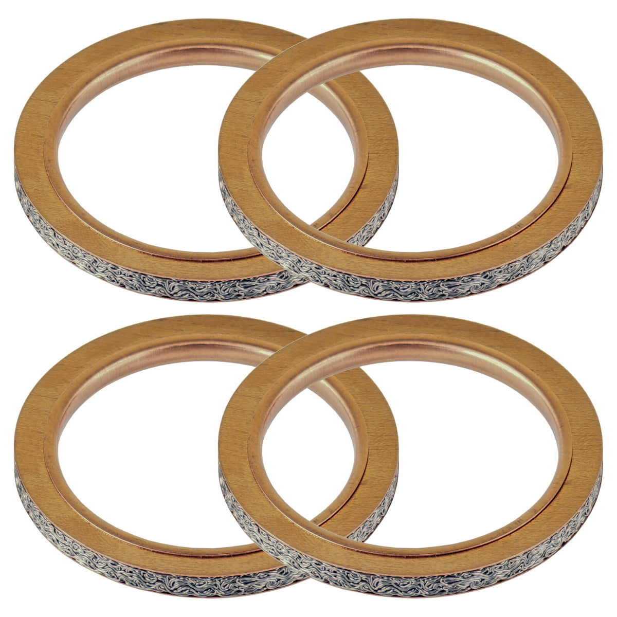 Exhaust Muffler Pipe Gaskets for Yamaha YZF600R (1995–1998, 2001)