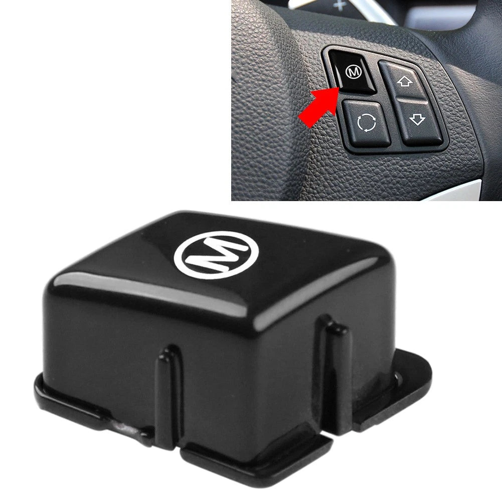 Steering Wheel Push Button Cover for BMW M3 E90 E92 E93 (2007–2013)