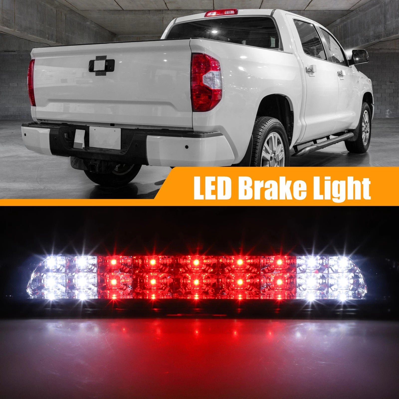 LED Third High Mount Brake Light for Toyota Tundra 2WD ABS (2007–2021)